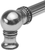 Classic/Beaded Classic 22'' cc w/ 5/8'' reeded center long pull 5664R-9