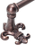 Charlemagne 32'' o.c towel Bar with 5/8'' smooth center 567-22
