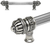 Cricket Cage 6'' cc with 5/8'' reeded center long pull large finial in Chalice. 5680R-9