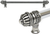 Cricket Cage 18'' cc with 5/8'' smooth center long pull large finial in Chalice. 5683-9