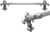 Charlemagne 36'' o.c towel Bar with 5/8'' reeded center 568R-9