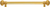 Juliane Grace 22'' cc with 5/8'' smooth center long pull large finial with Clear Swarovski crystals in Gilded Mercury. 5694-8C