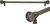 Juliane Grace 22'' cc with 5/8'' reeded center long pull large finial with Clear Swarovski crystals in Antique Brass. 5694R-3C