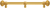 Juliane Grace 12'' cc with 5/8'' reeded center long pull & center brace large finial with Clear Swarovski crystals in Gilded Mercury. 5697R-8C