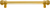 Juliane Grace 9'' cc with 5/8'' smooth center long pull small finial w/ 52 Swarovski Clear & Aurore Boreale Crystals 5701-8CAB
