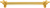 Charlemagne 12'' cc with 5/8'' smooth center long pull with large Fleur De Lys 5712-8
