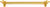 Charlemagne 22'' cc with 5/8'' smooth center long pull with large Fleur De Lys 5714-8