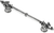 Charlemagne classic 4'' cc pull with small Fleur De Lys on ends in Chalice. 576-9