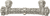 Crowning Glory Queen Anne Carpe Diem 6130-11CAB Satin Queen Anne 3'' cc pull w/ Swarovski Crystals 6130-11CAB
