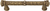 Crowning Glory Queen Elizabeth Carpe Diem 6330-3C Antique Brass Queen Elizabeth 5'' cc pull w/ Swarovski Crystals 6330-3C