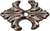 Acanthus small escutcheon Renaissance style 682-22