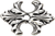 Acanthus medium escutcheon Renaissance style in Chalice. 682-9