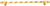 Acanthus 18'' cc with 3/8'' twist bar long pull Romanesque style in Gilded Mercury. 824-8