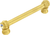 Cache Caché double 4'' cc pull with flared foot with 2 rivoli Swarovski Aurore Boreale Crystals 862B-8AB