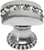 Cache Caché rectangle knob with halo platform with center of 28 Swarovski Clear Crystals 872H-9C