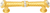 Cache Caché 4'' cc large pull with end & center 7 rivoli Swarovski Clear Crystals in Gilded Mercury. 880-8C