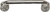 Cache Caché 4'' cc pull with Swarovski Clear Crystals & sleeves in Platinum. 897-24C