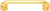Cache Caché 5'' cc pull with Swarovski Clear Crystals & sleeves in Gilded Mercury. 898-8C