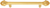 Cricket Cage medium 4'' cc pull in Gilded Mercury. 963-8