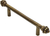 Cricket Cage small 4'' cc pull in Antique Brass. 984-3