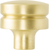 Latitude Round large brass knob, satin brass finish CD-LRB
