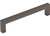 Nouveau III Square Bar Pull 5 1/16'' Ash Gray