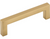 Nouveau III Square Bar Pull 3 3/4'' Honey Bronze