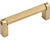 Amwell Bar Pull 3 3/4'' Honey Bronze