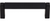 Amwell Bar Pull 3 3/4'' Flat Black