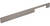 Sanctuary Linear Pull 12'' Ash Gray