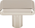 Ellis Telfair Knob 1 1/2'' Polished Nickel