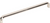 Ellis Telfair Pull 8 13/16'' Polished Nickel