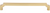 Ellis Davenport Appliance Pull 18'' Honey Bronze