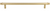Ellis Julian Appliance Pull 12'' Honey Bronze