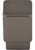 Sanctuary Tapered Square Knob 3/4'' Ash Gray