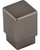 Sanctuary Tapered Square Knob 3/4'' Ash Gray
