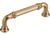 Chareau Reeded Pull 3 3/4'' Honey Bronze