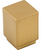 Chareau Linear Square Knob 3/4'' Honey Bronze