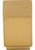 Chareau Linear Square Knob 3/4'' Honey Bronze
