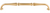 Chareau Chalet Pull 9'' Honey Bronze