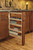 Rev-A-Shelf 3 in Base Filler Pullout Soft-Close 432-BFBBSC