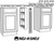 Rev-A-Shelf 3 in. W x 30 in. H Pull-Out Between Cabinet Wall Filler 432-WF Rev-A-Shelf 3 in. W x 30 in. H Pull-Out Between Cabinet Wall Filler 432-WF