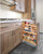 Rev-A-Shelf 10.5 in Base Cabinet Organizer Soft-Close 449-BCSC