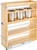 Rev-A-Shelf 7.5 in Base Cabinet Organizer w/ 3 Utensil Bins 449UT-BCSC-7C