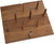 Rev-A-Shelf Small 24 x 21 Wood Peg Board System w/ 9 pegs 4DPS-WN-21 Rev-A-Shelf Small 24 x 21 Wood Peg Board System w/ 9 pegs 4DPS-WN-21