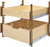 Rev-A-Shelf 21 in Wood Pilaster System Kit 4PIL-24SC-2