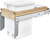 Rev-A-Shelf 12 in Compo+ Maple Top mount Pullout 4WCTM-12CKWHSCDM1