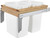 Rev-A-Shelf Double 35 Qrt Top mount Waste Container 4WCTM-21DM2-162 Rev-A-Shelf Double 35 Qrt Top mount Waste Container 4WCTM-21DM2-162