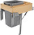 Rev-A-Shelf 35 Qrt Top mount Waste Container w/Rev-A-Motion 4WCTM-RM-1835DM-1