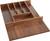 Rev-A-Shelf Short Walnut Cutlery Tray Insert 4WCT-WN-1SH